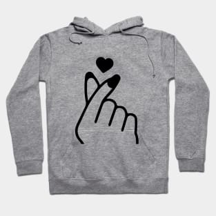 Korean Love Sign Hoodie